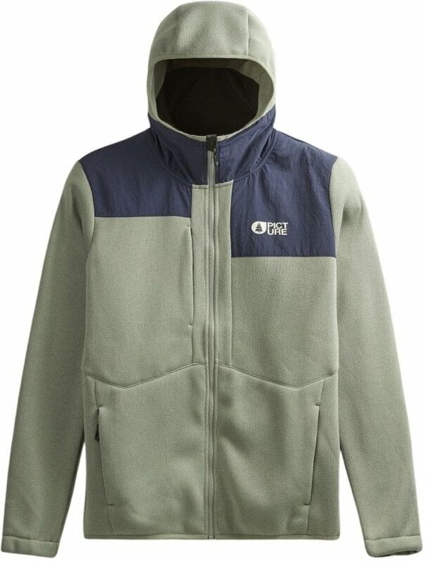 Picture Picture Ambroze Fleece Shadow/Dark Blue L Majica s kapuljačom