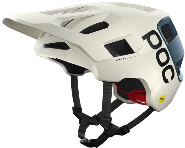 POC POC Kortal Race MIPS Selentine Off-White/Calcite Blue Matt 51-54 Kaciga za bicikl