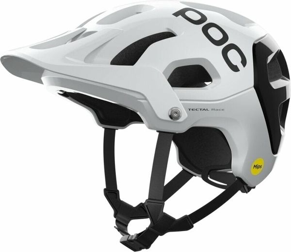 POC POC Tectal Race MIPS Hydrogen White/Uranium Black 55-58 Kaciga za bicikl