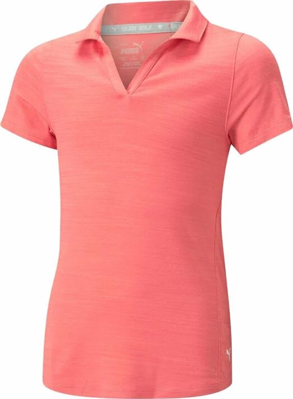 Puma Puma Girls Cloudspun Coast Loveable Heather 152 Polo majica