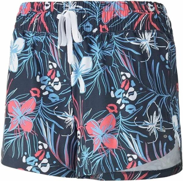 Puma Puma Womens Vented Artwork Shorts Navy Blazer/Loveable L