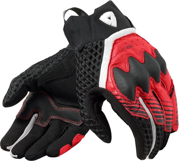 Rev'it! Rev'it! Gloves Veloz Black/Red XL Rukavice