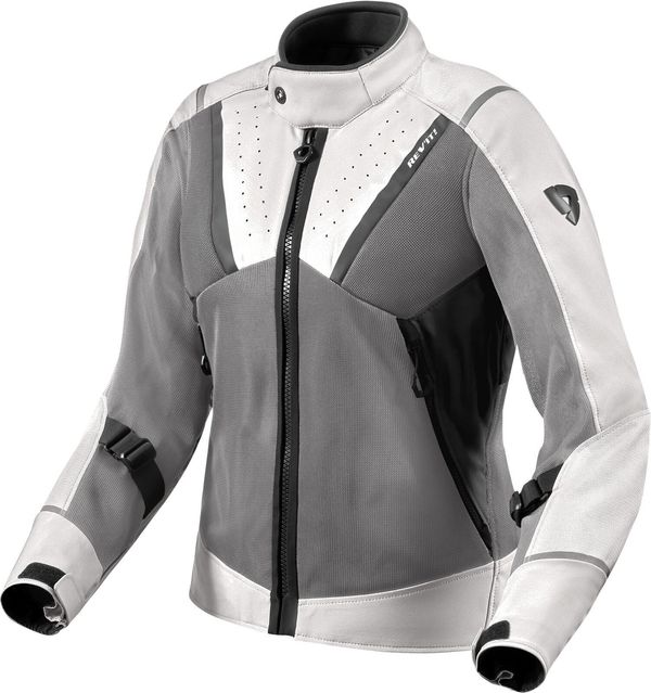 Rev'it! Rev'it! Jacket Airwave 4 Ladies Silver/Anthracite 38 Tekstilna jakna