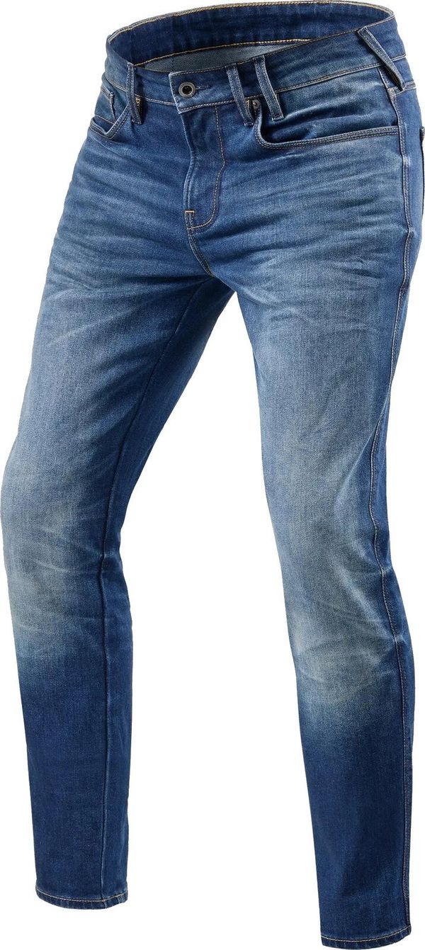 Rev'it! Rev'it! Jeans Carlin SK Medium Blue 34/33 Moto traperice