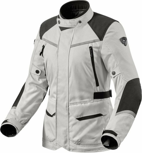 Rev'it! Rev'it! Voltiac 3 H2O Ladies Silver/Black 36 Tekstilna jakna