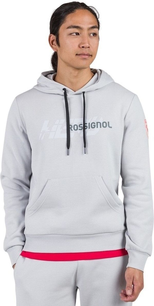 Rossignol Rossignol New Hero Soft Grey M Majica s kapuljačom na otvorenom