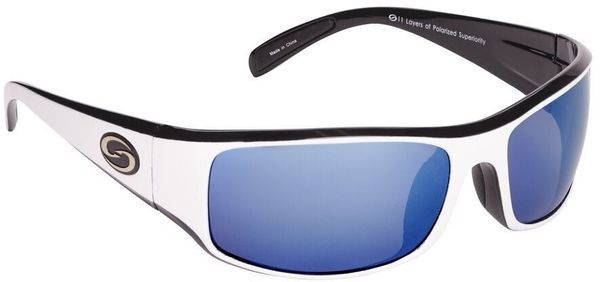 Strike King Strike King S11 Optics Okeechobee White Black/Blue Mirror Ribarske naočale