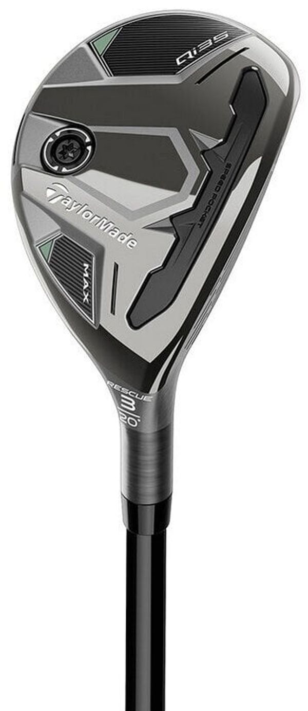 TaylorMade TaylorMade Qi35 Max Desna ruka 5 27° Regular Palica za golf - hibrid