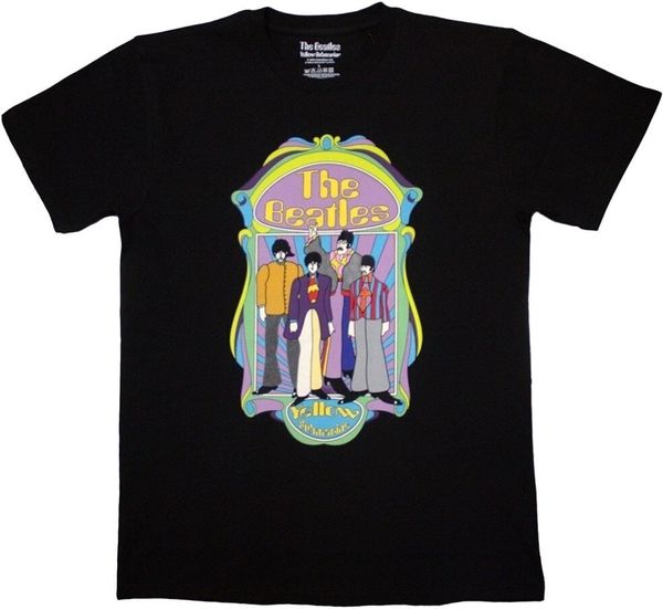 The Beatles The Beatles Košulja Yellow Submarine Sub Band Frame v2 Unisex Black M