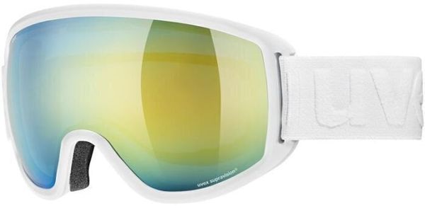 UVEX UVEX Topic FM Spheric White Mat/Mirror Orange Blue Skijaške naočale