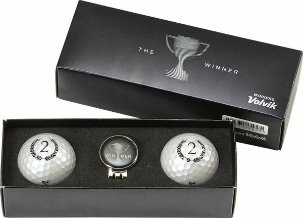 Volvik Volvik Champion Box Solice 2 Pack Silver Nova loptica za golf