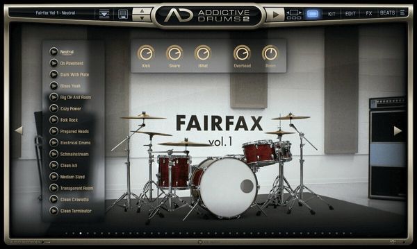 XLN Audio XLN Audio AD2: Fairfax Vol. 1 (Digitalni proizvod)