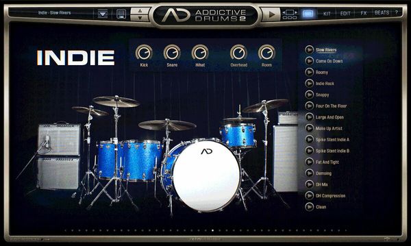 XLN Audio XLN Audio AD2: Indie (Digitalni proizvod)