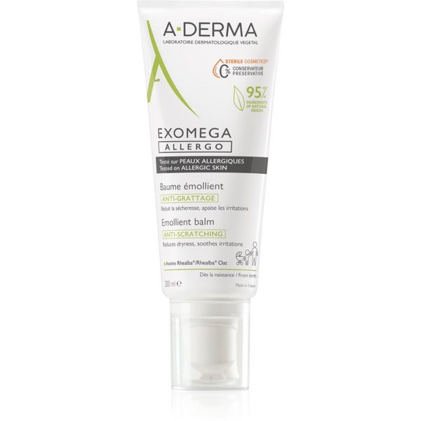 A-Derma A-Derma Exomega Allergo hidratantna krema za jačanje barijere osjetljive i atopične kože 200 ml