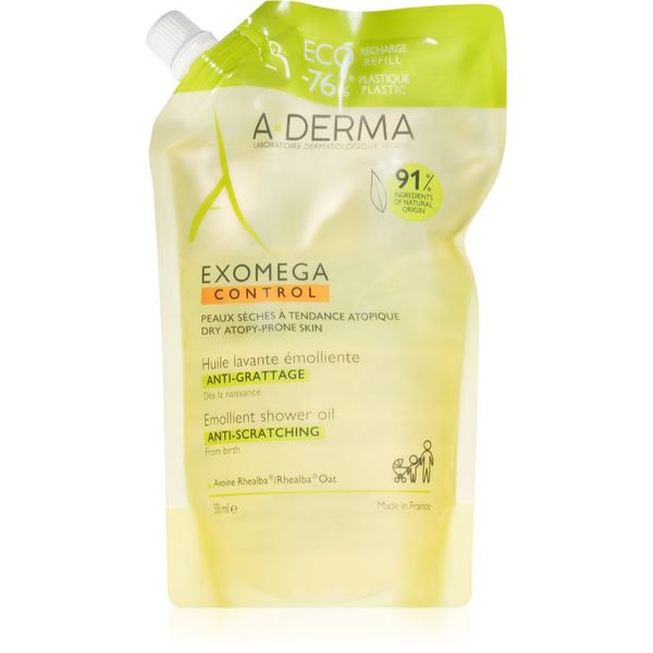 A-Derma A-Derma Exomega Control gel za pranje za vrlo suhu, osjetljivu i atopičnu kožu 500 ml