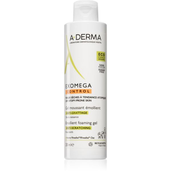 A-Derma A-Derma Exomega omekšavajući gel za pranje za suhu i atopičnu kožu lica 200 ml