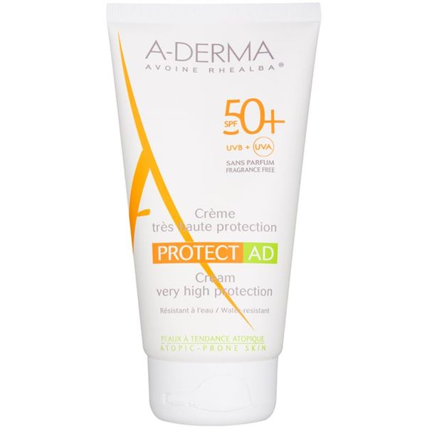 A-Derma A-Derma Protect AD zaštitna krema za sunčanje za atopičnu kožu SPF 50+ 150 ml
