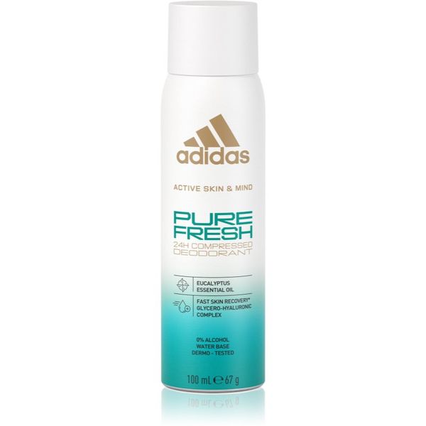 Adidas Adidas Pure Fresh dezodorans u spreju 24h 100 ml