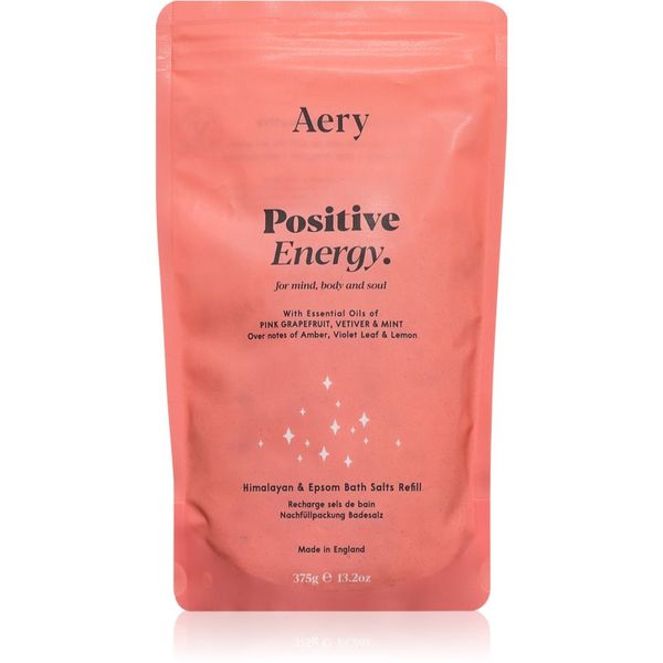 Aery Aery Aromatherapy Positive Energy sol za kupku 375 g