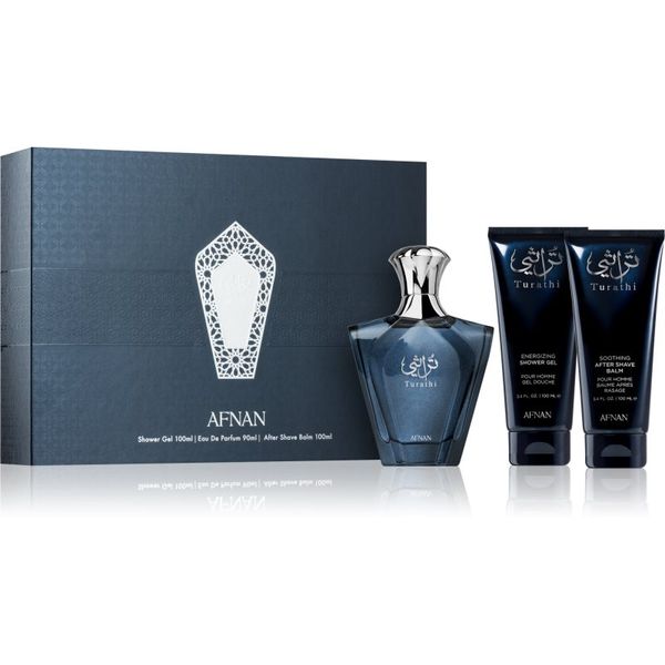 Afnan Afnan Turathi Homme Blue poklon set za muškarce 3 kom