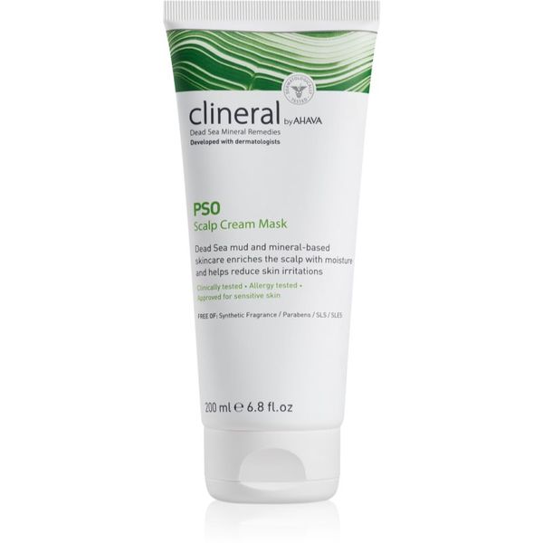 Ahava AHAVA Clineral PSO intenzivna hidratantna maska za nadraženo vlasište 200 ml