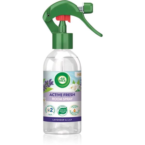 Air Wick Air Wick Active Fresh Spray Lavender & Lily sprej za dom s mirisom lavande 237 ml