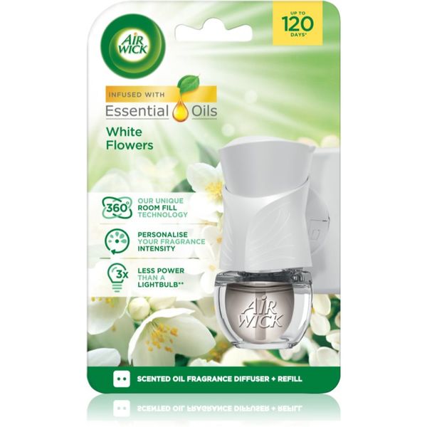 Air Wick Air Wick White Flowers Electric punjenje za električni difuzor 19 ml