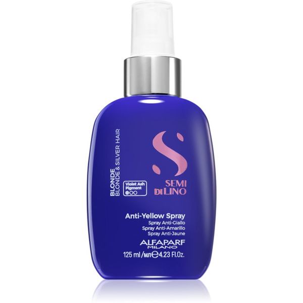 Alfaparf Milano Alfaparf Milano Semi di Lino Blonde prej protiv žutih tonova za plavu i kosu s pramenovima 125 ml