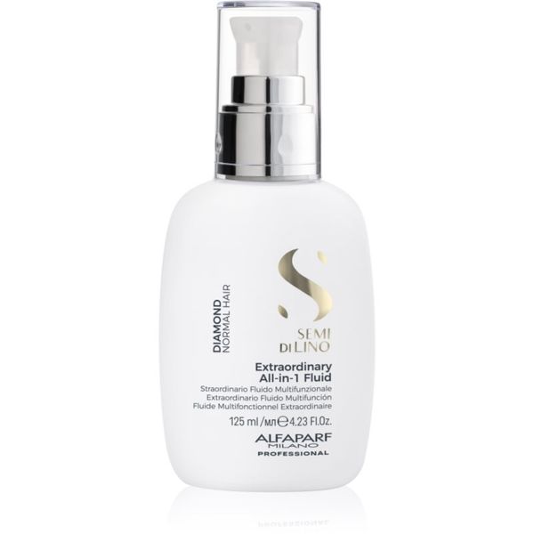 Alfaparf Milano Alfaparf Milano Semi di Lino Diamond Extraordinary All-in-1 Fluid njega za kosu bez ispiranja za savršeni izgled kose 125 ml