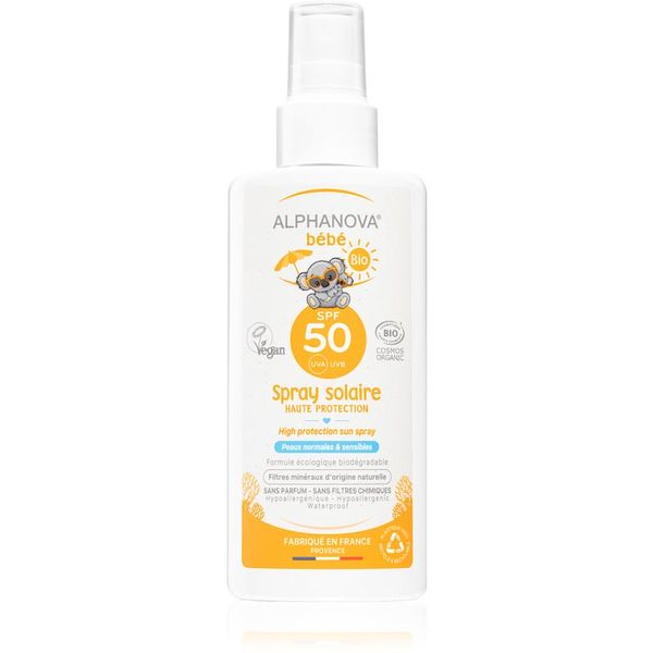 Alphanova Alphanova Sun Baby sprej za sunčanje za djecu 125 g