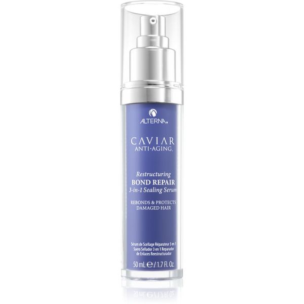Alterna Alterna Caviar Anti-Aging Restructuring Bond Repair obnavljajući serum za kosu za oštećenu i lomljivu kosu 50 ml