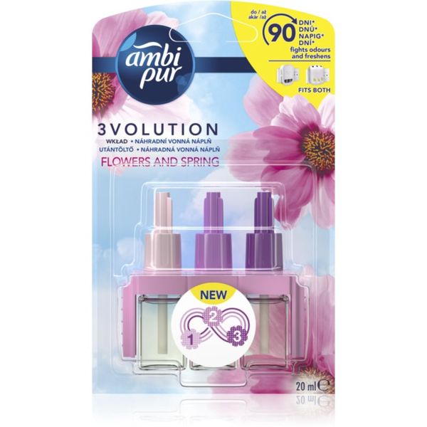 AmbiPur AmbiPur 3volution Flowers&Spring zamjensko punjenje 3x20 ml