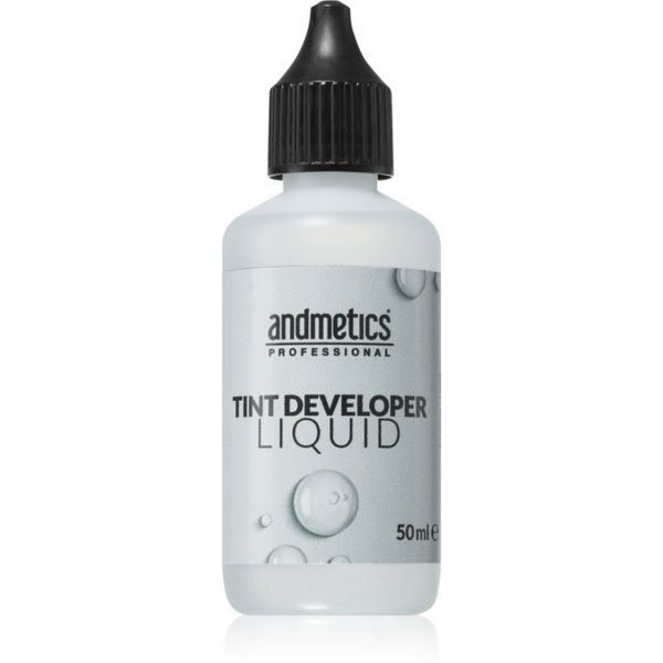 andmetics andmetics Professional Tint Developer Liquid aktivacijska emulzija za boju za obrve i trepavice 50 ml