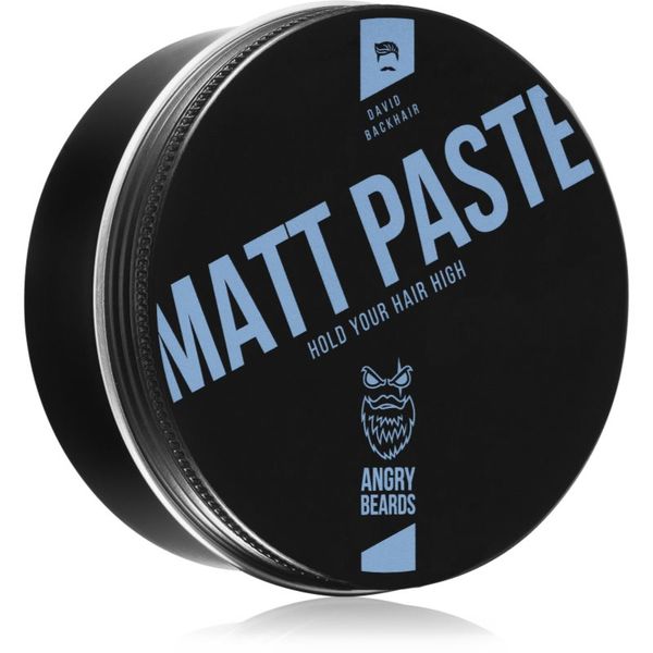 Angry Beards Angry Beards David Backhair matirajuća styling pasta za muškarce 100 g