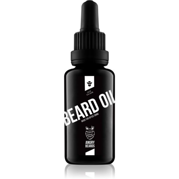 Angry Beards Angry Beards Jack Saloon Beard Oil ulje za bradu 30 ml
