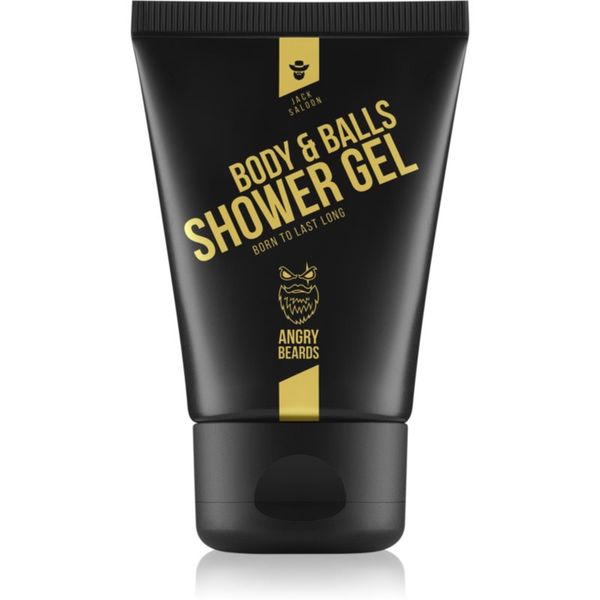 Angry Beards Angry Beards Jack Saloon Shower Gel hidratantni gel za tuširanje za muškarce 50 ml