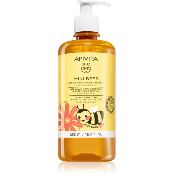 Apivita Apivita Kids Mini Bees gel za pranje tijela i kose 500 ml