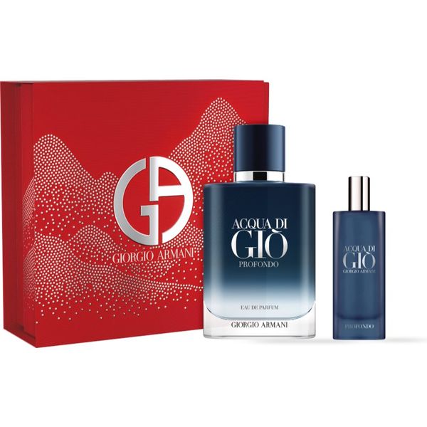 Armani Armani Acqua di Giò Profondo poklon set za muškarce