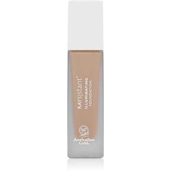 Australian Gold Australian Gold RAYsistant Illuminating Foundation posvjetljujući puder nijansa Dark 30 ml