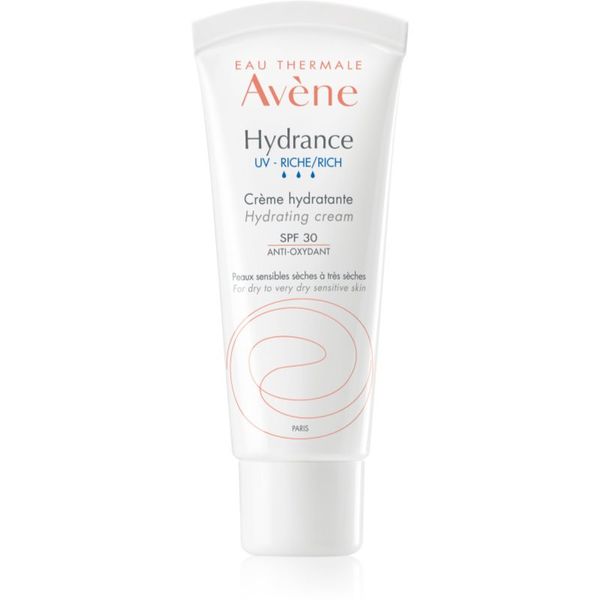 Avène Avène Hydrance UV - Riche / Rich hidratantna krema za osjetljivu kožu lica SPF 30 40 ml