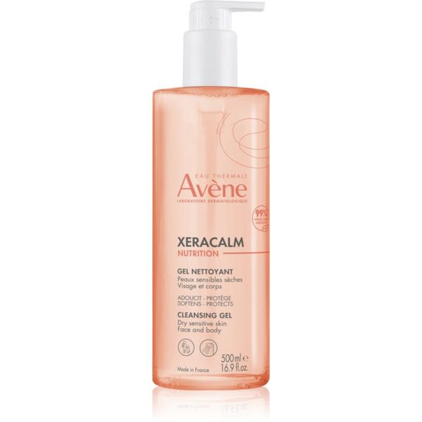 Avène Avène XeraCalm Nutrition nježni gel za kupanje za suhu i osjetljivu kožu 500 ml