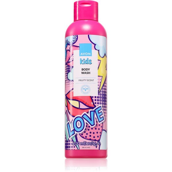 Avon Avon Kids Fruit nježni gel za tuširanje 200 ml