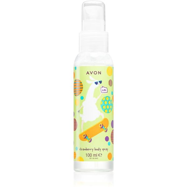 Avon Avon Lama Dude osvježavajući sprej za tijelo s mirisom jagode za djecu 100 ml
