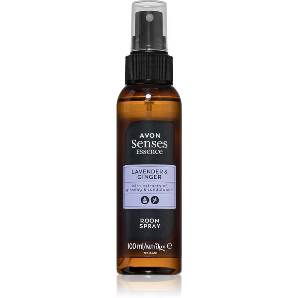 Avon Avon Senses Essence Lavender & Ginger osvježivač zraka 100 ml
