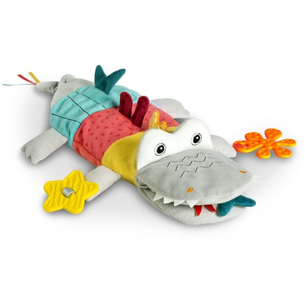 BABY FEHN BABY FEHN DoBabyDoo Hand Puppet Crocodile aktivna igračka s grickalicom 6 m+ 1 kom
