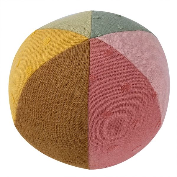 BABY FEHN BABY FEHN fehnNATUR Soft Ball tekstilna lopta sa zvečkom 1 kom