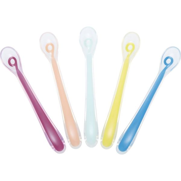 Babymoov Babymoov Spoons Silicone žličica za djecu 6m+ 5 kom