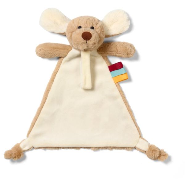 BabyOno BabyOno Have Fun Cuddly Toy with a Dummy Holder plišana igračka s kopčom Dog Willy 0 m+ 1 kom