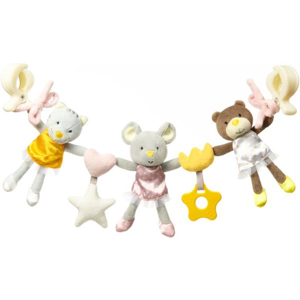 BabyOno BabyOno Have Fun Hanging Toy viseća igračka kontrastnih boja Ballerinas 1 kom