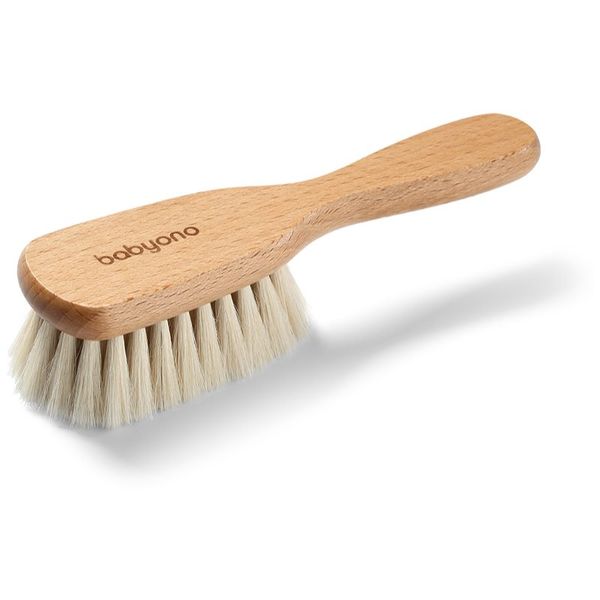 BabyOno BabyOno Take Care Brush with Natural Bristles četka za kosu za djecu od rođenja 1 kom